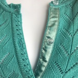 Vintage turquoise sweater